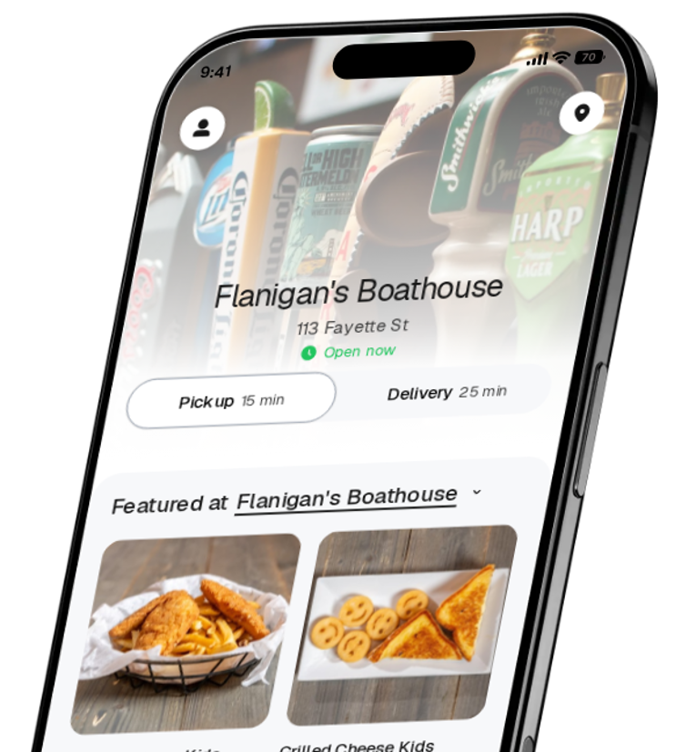 Flanigan's Boathouse app preview