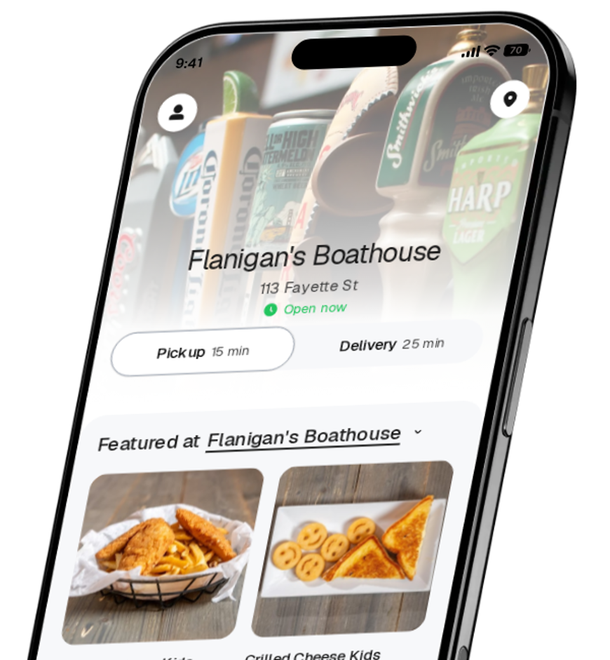 Flanigan's Boathouse app preview