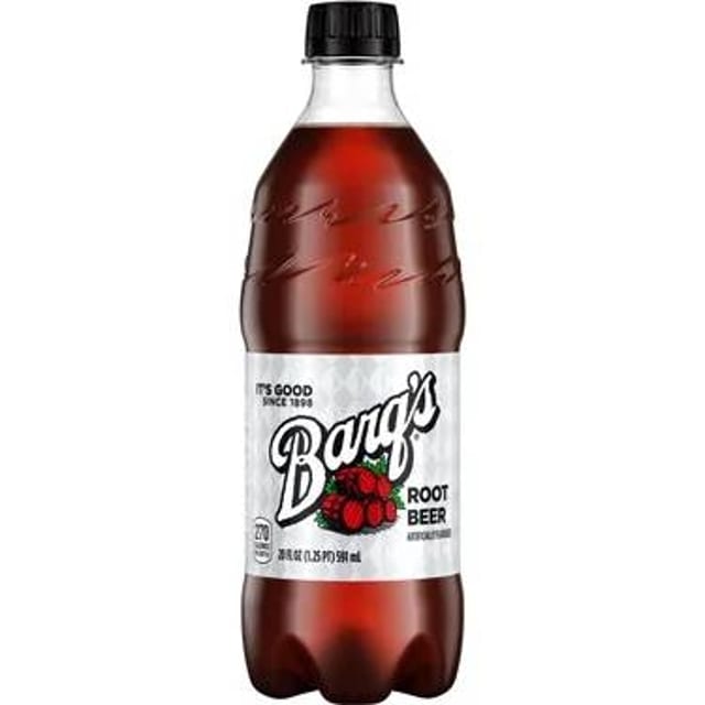 Barq's Root Beer, 20oz Bottle.