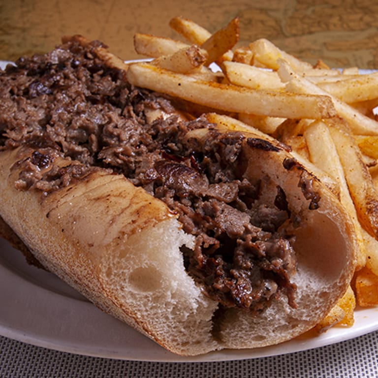 Indulge in Our Cheese Steak